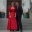 wunderschönes, rotes ABENDKLEID Gr. 40/42 inkl. Schultertuch / Stola