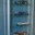 Sammlervitrine Glasvitrine alufarben, 110x55x17cm, abschlie&szlig;bar
