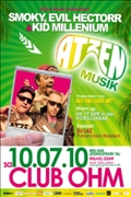 ATZEN MUSIK live pres.: Smoky & Kid Millenium ft. Evil Hectorr