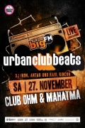 bigFM Urban Club Beats mit LIVE-Übertragung