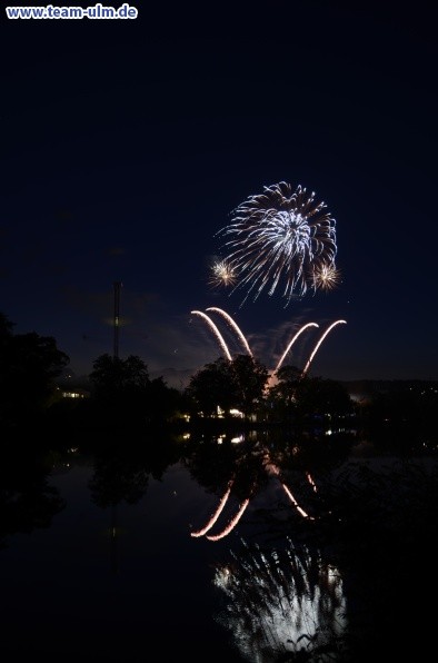 Feuerwerk Ulmer Volksfest @ Friedrichsau - Bild 11