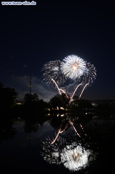 Feuerwerk Ulmer Volksfest @ Friedrichsau - Bild 12