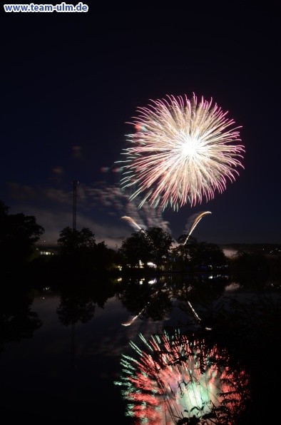 Feuerwerk Ulmer Volksfest @ Friedrichsau - Bild 15