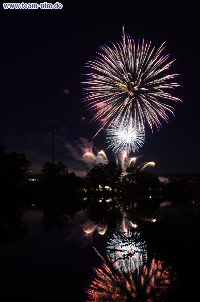 Feuerwerk Ulmer Volksfest @ Friedrichsau - Bild 18