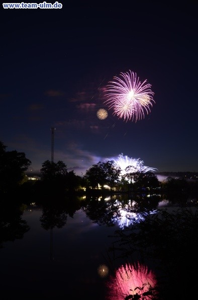 Feuerwerk Ulmer Volksfest @ Friedrichsau - Bild 19