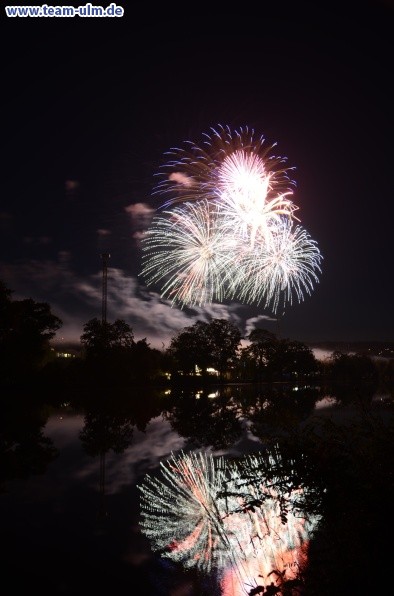 Feuerwerk Ulmer Volksfest @ Friedrichsau - Bild 20