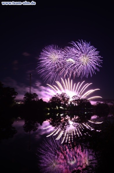 Feuerwerk Ulmer Volksfest @ Friedrichsau - Bild 21