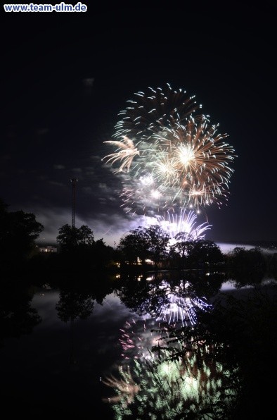Feuerwerk Ulmer Volksfest @ Friedrichsau - Bild 33