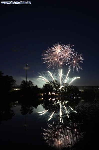 Feuerwerk Ulmer Volksfest @ Friedrichsau - Bild 7