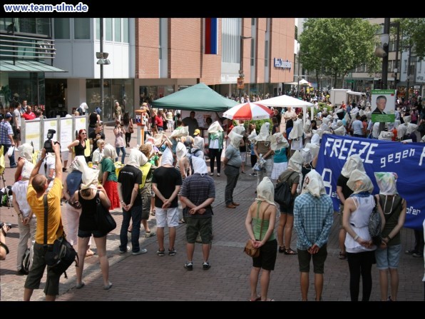 Flashmob - Freeze gegen Folter @ Hirschstrasse - Bild 20