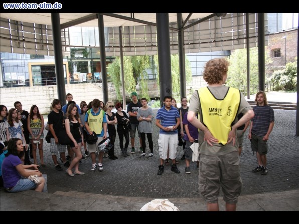 Flashmob - Freeze gegen Folter @ Hirschstrasse - Bild 8