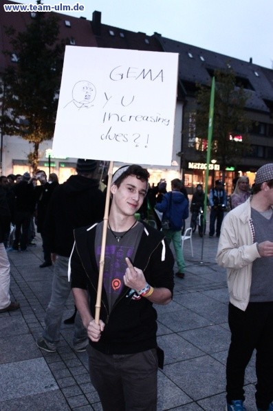 Kundgebung: Ulm gegen Gema @ Muensterplatz - Bild 24