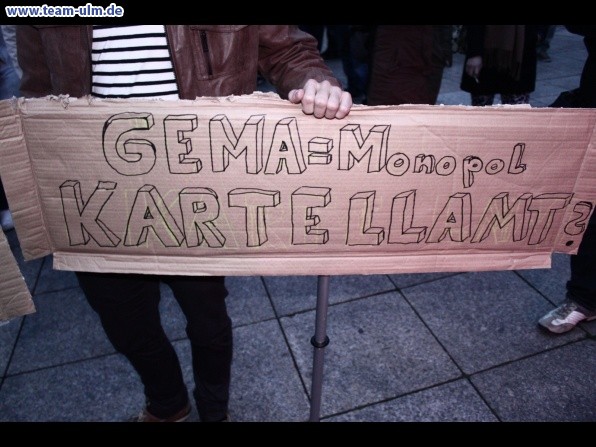 Kundgebung: Ulm gegen Gema @ Muensterplatz - Bild 27
