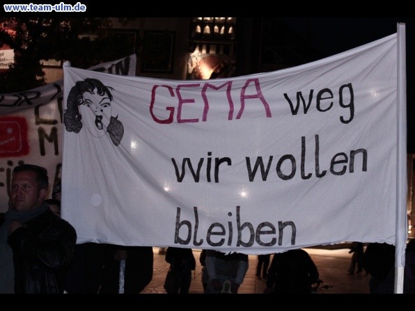 Kundgebung: Ulm gegen Gema @ Muensterplatz - Bild 39
