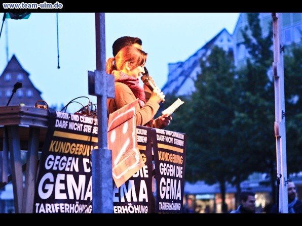 Kundgebung: Ulm gegen Gema @ Muensterplatz - Bild 51