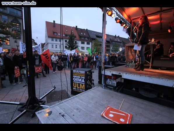 Kundgebung: Ulm gegen Gema @ Muensterplatz - Bild 59