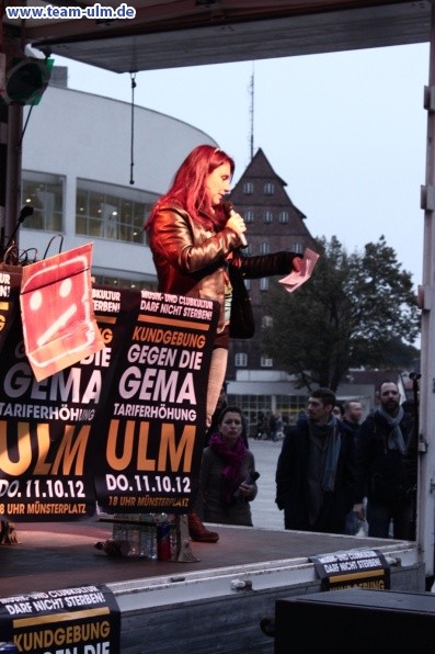 Kundgebung: Ulm gegen Gema @ Muensterplatz - Bild 6