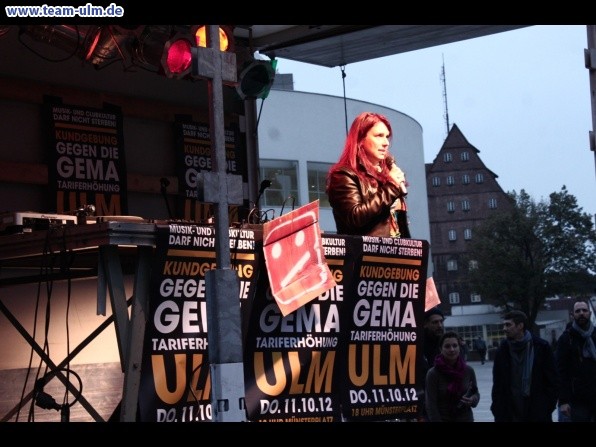 Kundgebung: Ulm gegen Gema @ Muensterplatz - Bild 8