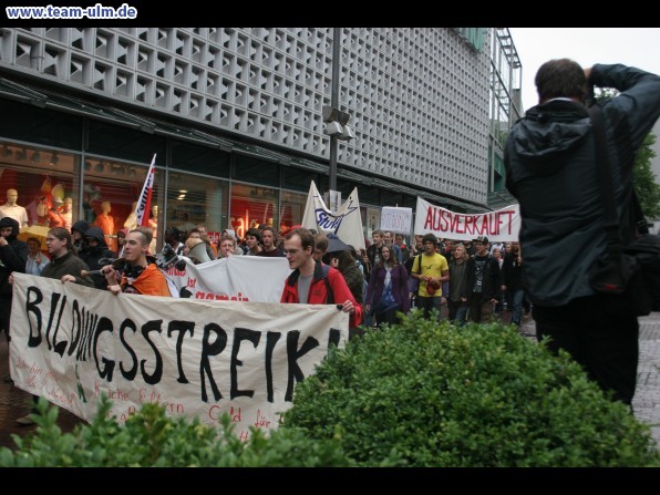 Bildungsstreik @ Ulm-City - Bild 9