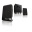 subwoofeer +5 boxenPhilips Lautsprecher 2.1 inklusive Holz-Subwoofer schwarz