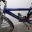 Gro&szlig;es Herrenrad blau mit AHK