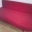 rotes Schlafsofa