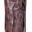 Globo Solarleuchte BUDDHA aus Metall 66cm, rot-schwarz patiniert