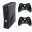 Xbox 360 250 gb nagel neu mit 2 controller