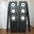 2 MEGA AUDIO STANDLAUTSPRECHER AUS HOLZ SCHWARZ