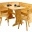 Eckbank (Holz natur)