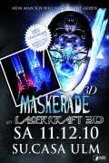 MASKERADE 3D mit LASERKRAFT 3D Live