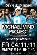 Michael Mind Project - Show me Love - Sexy Club Night - Empire Lauingen