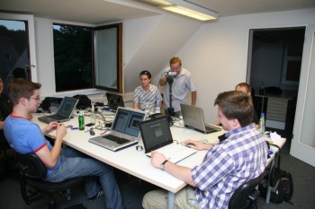Tests in unseren Bueroraeumen